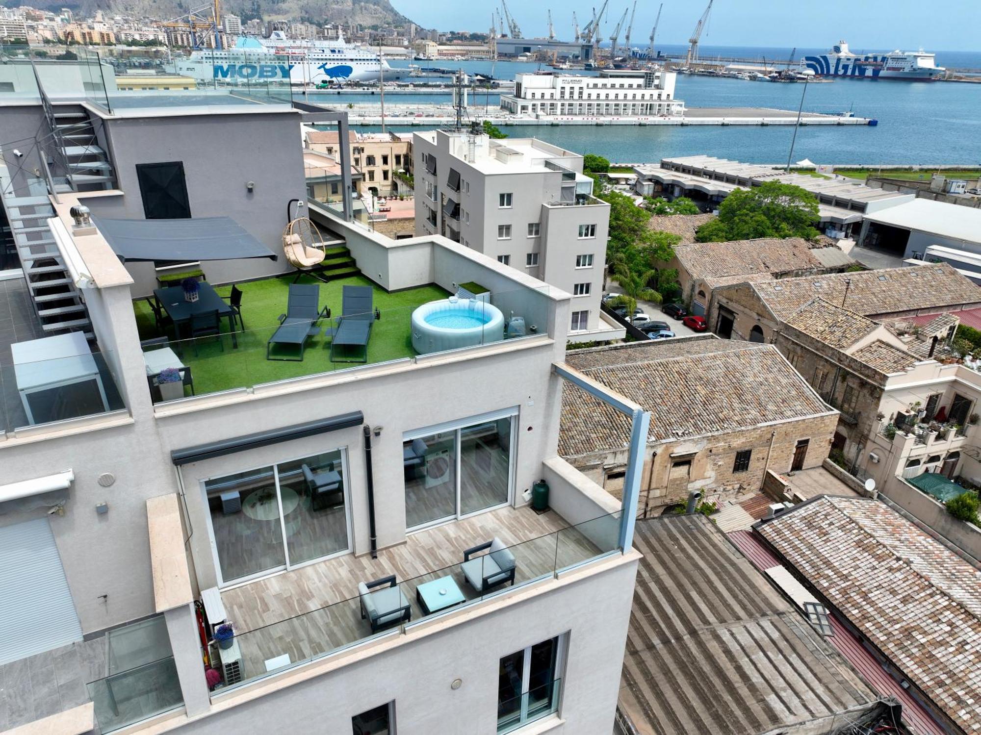 Marina Rooftop View Palermo Exterior foto
